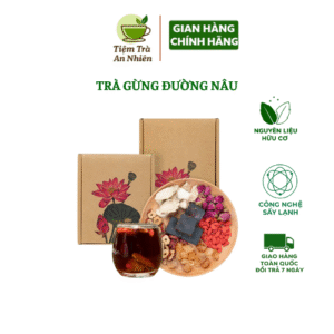 Trà Gừng Đường Nâu Thảo Mộc An Nhiên