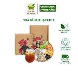 trà bí đao hạt chia