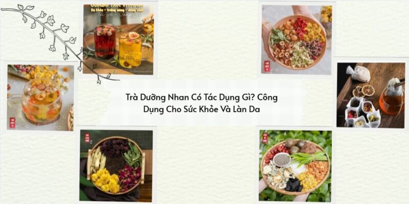 trà dưỡng nhan có tác dụng gì